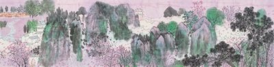 当山间有风吹过